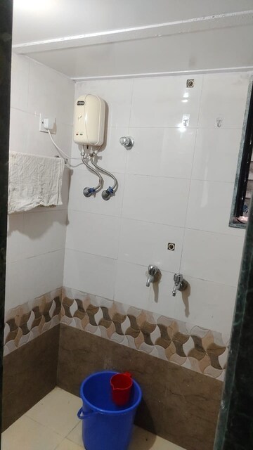 Bathroom in 1 BHK Apartment at Vrindavan CHS Goregaon, Goregaon East – for Rent