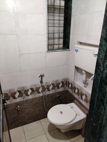 Bathroom in 1 BHK Apartment at Vrindavan CHS Goregaon, Goregaon East – for Rent