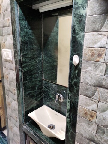 Bathroom in 1 BHK Apartment at Vrindavan CHS Goregaon, Goregaon East – for Rent