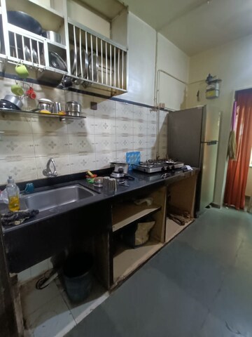 Kitchen in 1 BHK Apartment at Lalani Valentine Apartment, Malad East – for Rent