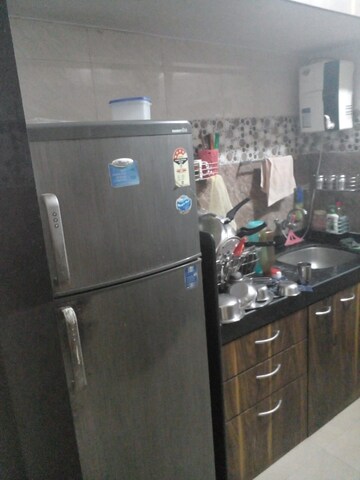 Kitchen in 1 BHK Apartment at Lalani Valentine Apartment, Malad East – for Rent