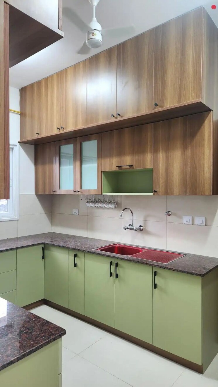 Kitchen, l-t-raintree-boulevard 3 Bedroom 1655 Sq.Ft. Apartment In Hebbal Bangalore 9058774
