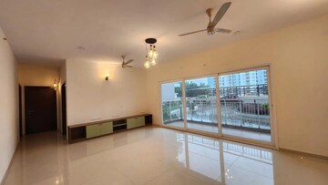 Living Room in 3 BHK Apartment at L&T Raintree Boulevard, Hebbal – for Rent