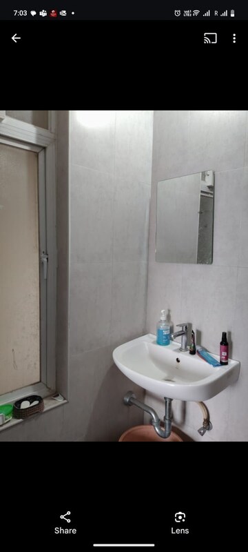 Bathroom in 3 BHK Apartment at Mantra Insignia, Mundhwa – for Rent