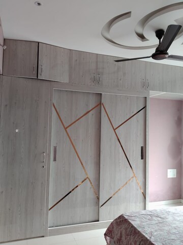 Bathroom in 3 BHK Apartment at Mantra Insignia, Mundhwa – for Rent