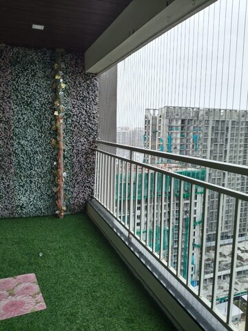 Balcony in 3 BHK Apartment at Mantra Insignia, Mundhwa – for Rent
