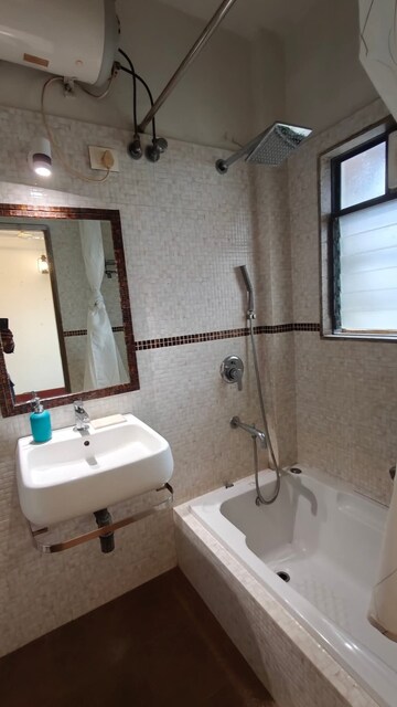 Bathroom in 3 BHK Apartment at Andheri West – for Rent
