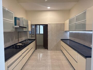 Kitchen in 4 BHK Apartment at L&T Crescent Bay T2, Parel – for Rent