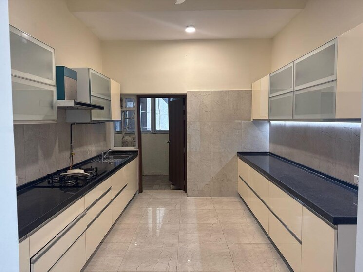Kitchen, l-t-crescent-bay-t2 4 Bedroom 2870 Sq.Ft. Apartment In Parel Mumbai 9058820