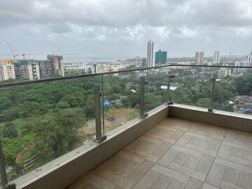 Balcony in 4 BHK Apartment at L&T Crescent Bay T2, Parel – for Rent