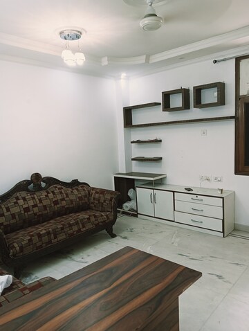 Living Room in 1 BHK Builder Floor at Lajpat Nagar I – for Rent