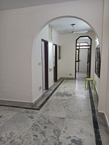 Building Lobby in 2 BHK Builder Floor at Lajpat Nagar I – for Rent