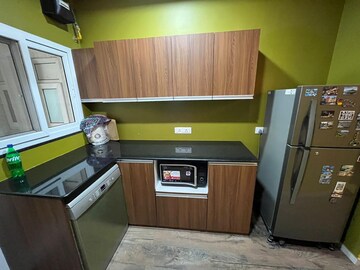 Kitchen in 2 BHK Apartment at Godrej Infinity, Keshav Nagar – for Rent