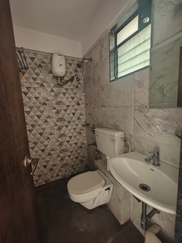 Bathroom in 2 BHK Apartment at Ishwar Bliss, Nerul – for Rent