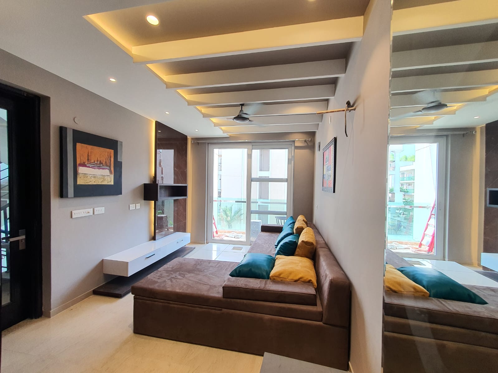 2 BHK + Servant Room,Extra Room 1430 Sq.Ft. Apartment in Omaxe The Resort