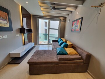 Living Room in 2 BHK Apartment at Omaxe The Resort, South Mullanpur – for Rent