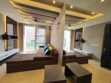 Living Room in 2 BHK Apartment at Omaxe The Resort, South Mullanpur – for Rent
