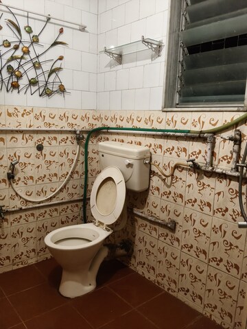 Bathroom in 2 BHK Apartment at Sandeep Sagar CHS, Santacruz East – for Rent