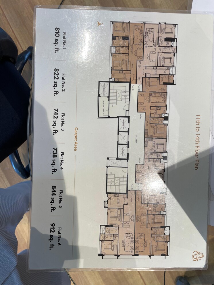 Master Plan, om-ganesh-chs-goregaon 2 Bedroom 1175 Sq.Ft. Apartment In Goregaon East Mumbai 9058992