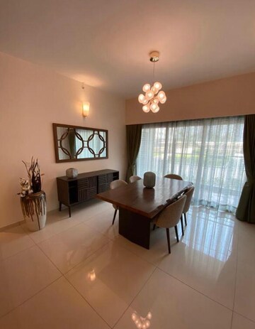 Living Room in 4 BHK Apartment at L&T Raintree Boulevard, Hebbal – for Rent