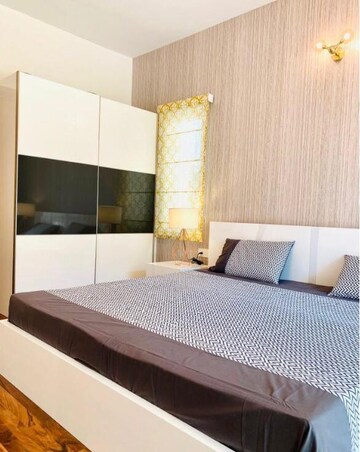Bedroom in 4 BHK Apartment at L&T Raintree Boulevard, Hebbal – for Rent