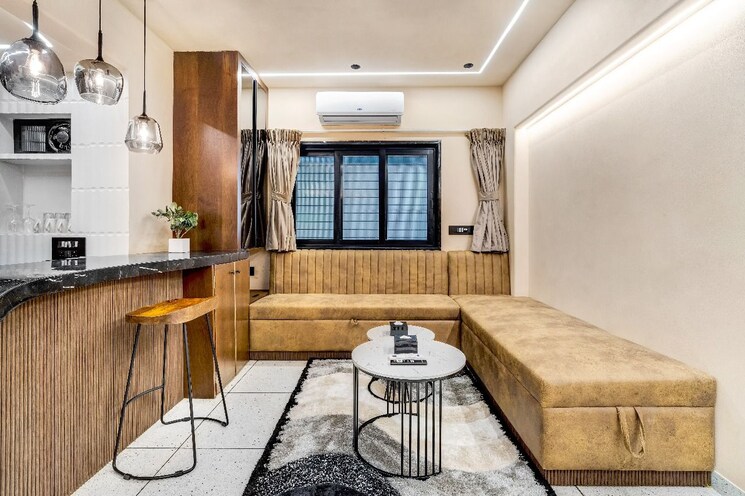 Living Room, garnet-villa-chs 1 Bedroom 550 Sq.Ft. Apartment In Khar West Mumbai 9059011