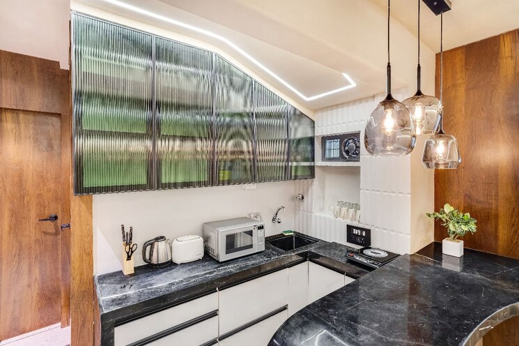 Kitchen, garnet-villa-chs 1 Bedroom 550 Sq.Ft. Apartment In Khar West Mumbai 9059011