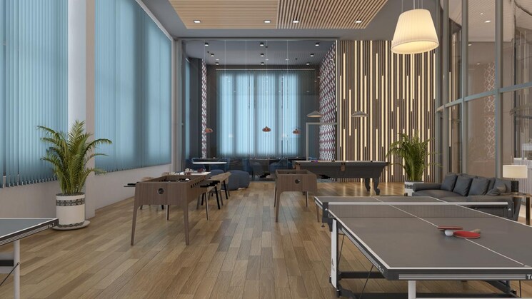 Kitchen, nimbus-the-palm-village Studio 524 Sq.Ft. Apartment In Sector 22a Yamuna Expressway Greater Noida 9059012