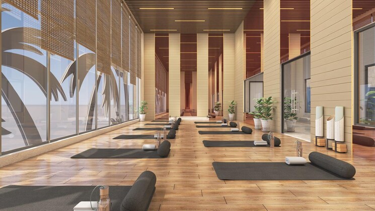 Gym, nimbus-the-palm-village Studio 524 Sq.Ft. Apartment In Sector 22a Yamuna Expressway Greater Noida 9059012