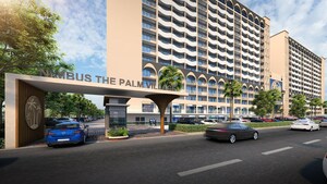 Studio Apartment – Exterior View View at Nimbus The Palm Village, Sector 22a Yamuna Expressway - for Sale