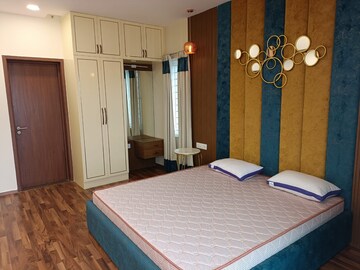 Bedroom in 4 BHK Apartment at L&T Raintree Boulevard, Hebbal – for Rent