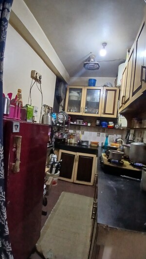 Kitchen in 3 BHK Apartment at Batla House – for Sale