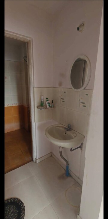 Bathroom in 1 BHK Apartment at Gulmohar Symphony, Kharadi – for Rent