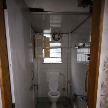 Bathroom in 3 BHK Apartment at Sai Residency Aundh, Aundh Road – for Rent