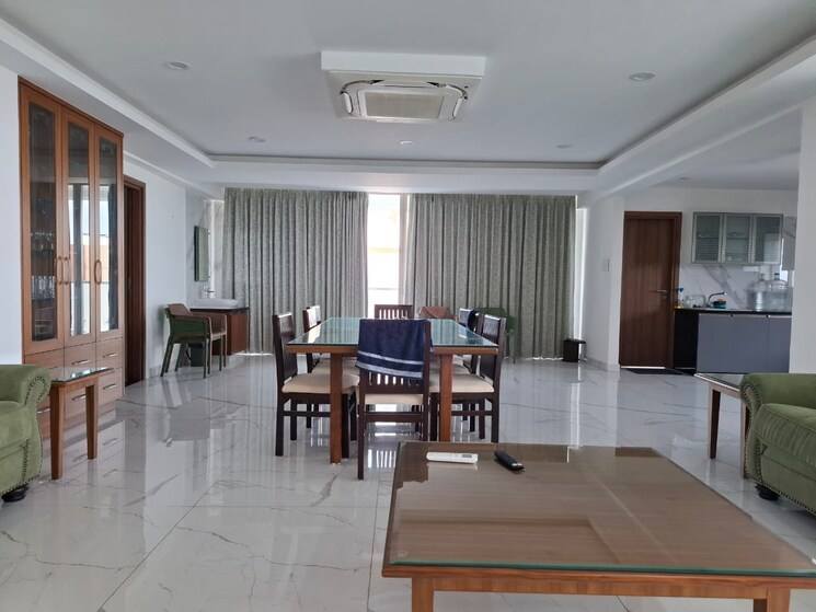 Living Room, banjara hills 4 Bedroom 3500 Sq.Ft. Apartment In Banjara Hills Hyderabad 9059055