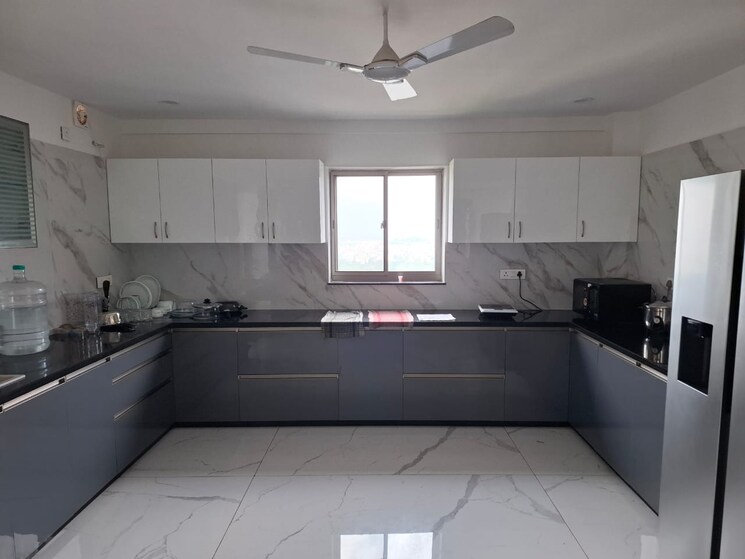 Kitchen, banjara hills 4 Bedroom 3500 Sq.Ft. Apartment In Banjara Hills Hyderabad 9059055