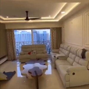 Living Room in 4 BHK Apartment at Paradise Sai World Empire, Rohinjan – for Sale