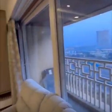 Balcony in 4 BHK Apartment at Paradise Sai World Empire, Rohinjan – for Sale