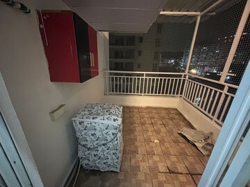 Balcony in 2 BHK Apartment at Sankla Gemini Park Avenue, Kondhwa – for Rent