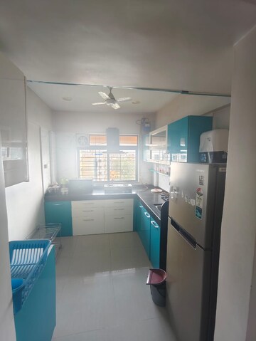 Kitchen in 1 BHK Apartment at Bramha Avenue, Kondhwa – for Rent