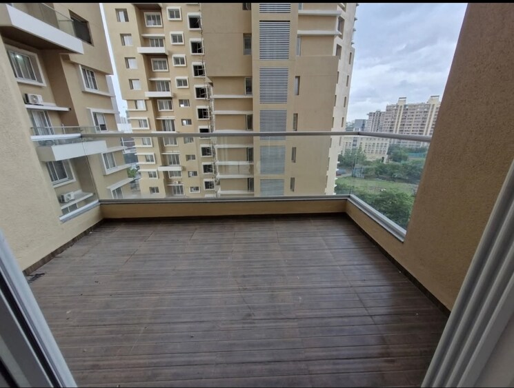 Balcony, kumar-princetown-royal 3 Bedroom 1580 Sq.Ft. Apartment In Undri Pune 9059066