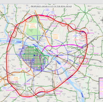  Plot – Map Location View at Vijayawada One Town - for Sale