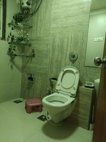 Bathroom in 2 BHK Apartment at Suba Zircon, Andheri East – for Rent