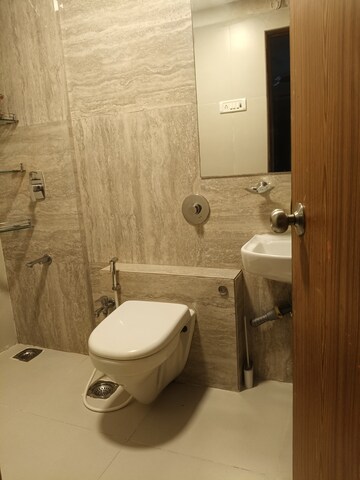 Bathroom in 2 BHK Apartment at Suba Zircon, Andheri East – for Rent