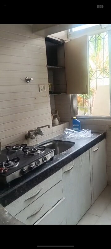 Kitchen in 1 BHK Apartment at Hilton Tower, Andheri East – for Rent