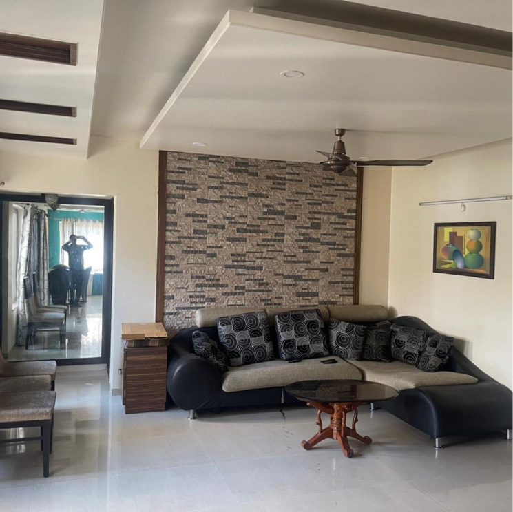 Living Room, b-k-pate-agasti 3 Bedroom 2000 Sq.Ft. Apartment In Walvekar Nagar Pune 9059129