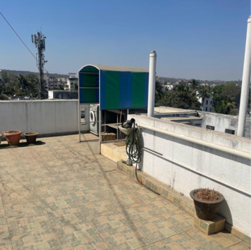 Balcony in 3 BHK Apartment at B.K. Pate Agasti, Walvekar Nagar – for Rent