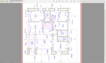 Floor Plan in 4 BHK Villa at 46 Banyan Tree, Chandkhed – for Sale