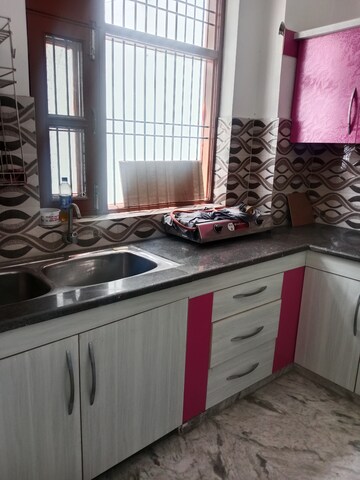 Kitchen in 1.5 BHK Builder Floor at Sector 18 – for Rent