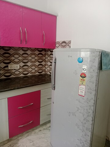 Kitchen in 1.5 BHK Builder Floor at Sector 18 – for Rent